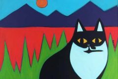 Black-white-tuxedo-cat-painting-landscape-whimsical-painting-BZTAT-LR