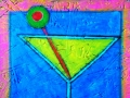 Martini Glass Painting #1