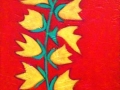 Snapdragon flower painting by BZTAT