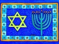 11. Hanukkah Drawing Card (Greeting Inside: Happy Hanukkah!)