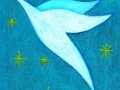 8. Dove Holiday Card (Greeting Inside: Peace on Earth.)