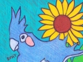 15. Cockatiel Card  (Blank Inside)
