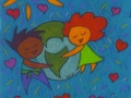 21. Earth Day or Everyday Card (Greeting Inside: Have you hugged your world today?)